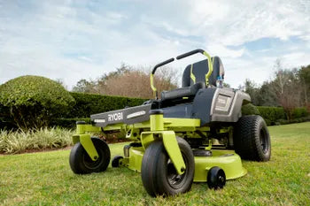 Tractor a batería RYOBI ZTR480EX 106 cm ancho de corte